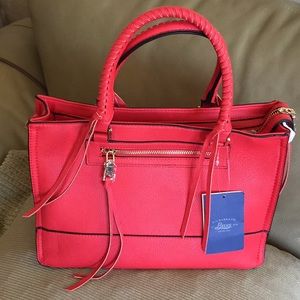 GH Bass & Co Lucy Satchel 2 in 1/New